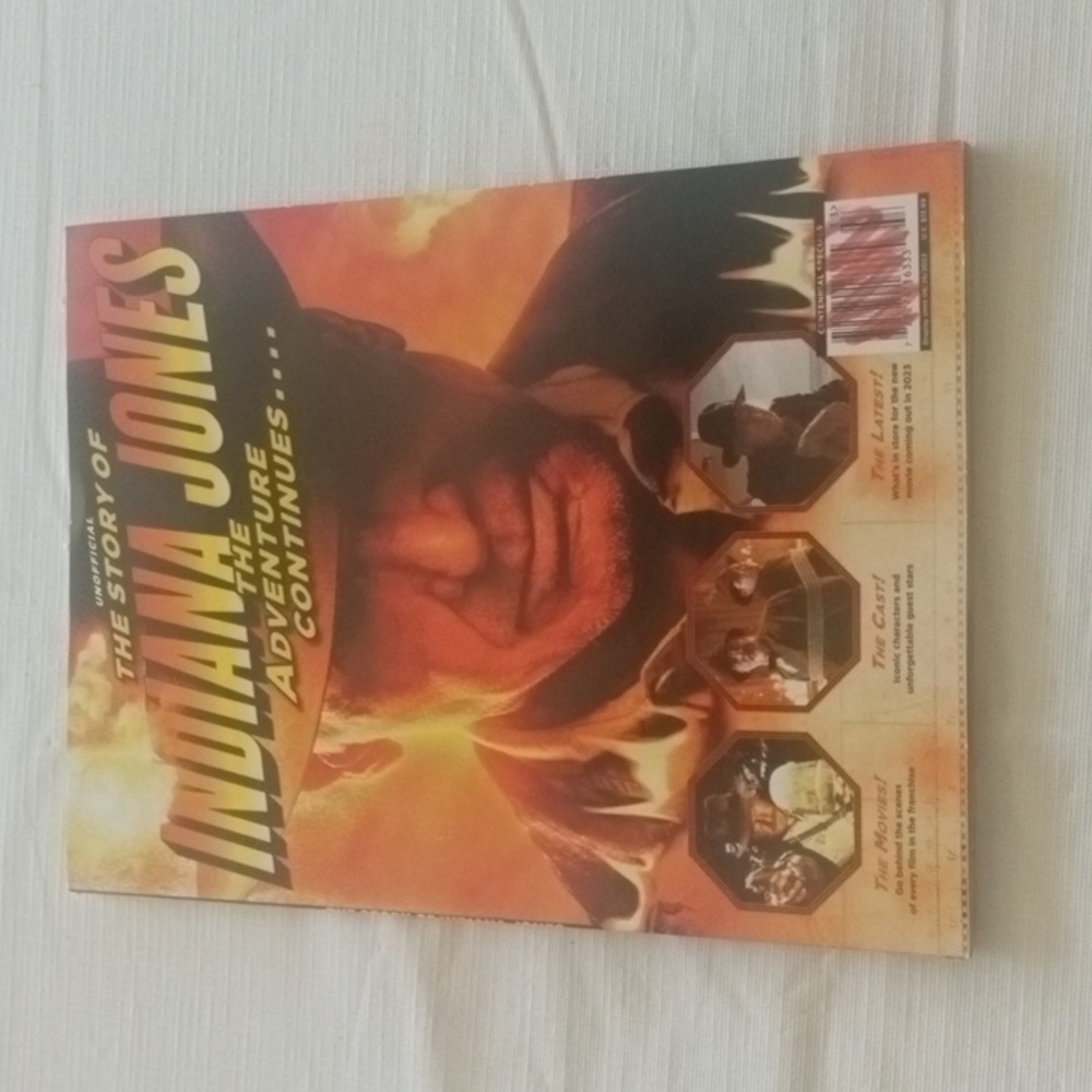 4/$15  Centennial Story Of Indiana Jones Adventure Continues Magazine 2023
